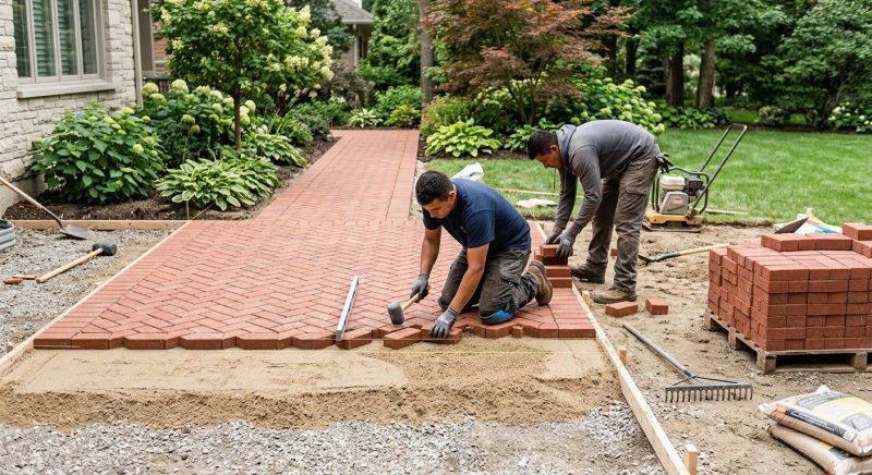 Brick Landscaping Service in Framingham, MA